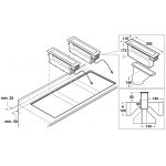 Gaggenau VL414110 Vario 400系列 17厘米嵌入式抽油煙機