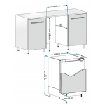 SMEG UD125BKHK 114公升 1級能源效益 嵌入式單門雪櫃