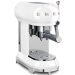 Smeg ECF01WHUK 15bar 50's Style Espresso with Pump (White)