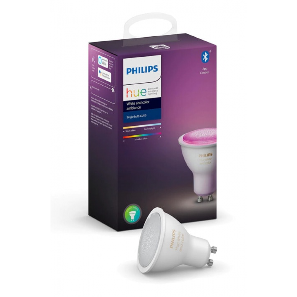 Philips 飛利浦 Hue WCA 5.7W GU10 藍牙智能燈泡 (929001953114)