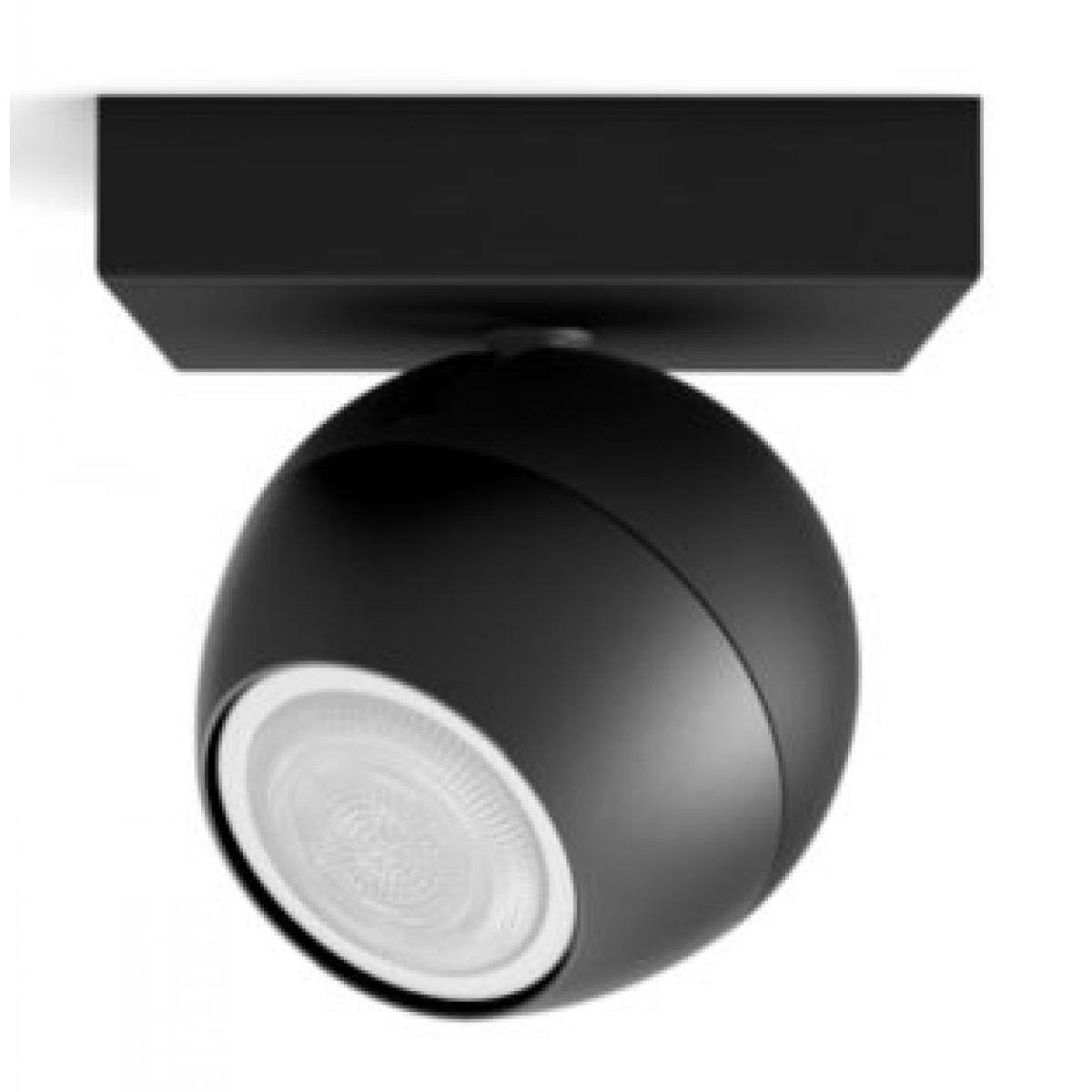 Philips 50471 Buckram Hue 智能單頭射燈 (藍牙版, 黑色)