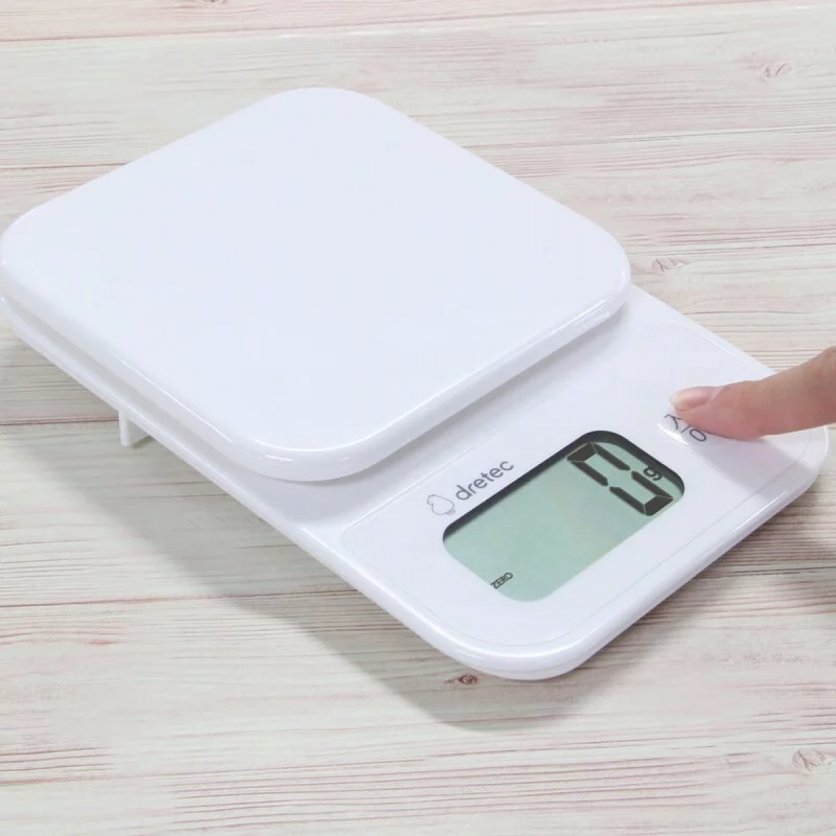 Dretec KS-715-WH 2kg廚房電子磅 (白色)
