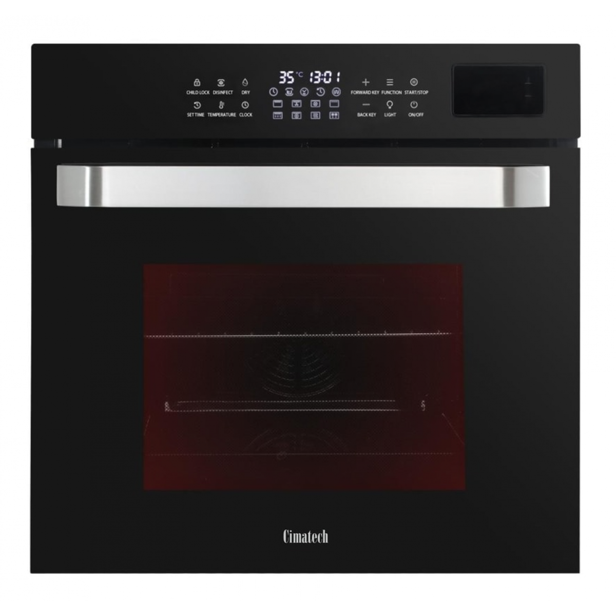 CIMATECH 高德 CSO708YB 74公升 嵌入式蒸焗爐 (多功能, 360°溫控)