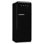 SMEG FAB28RBL4UK 257公升 50年代復刻右門鉸雪櫃 (黑色)