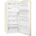 SMEG FAB50RCR5 507公升復刻雙門雪櫃 - 奶白色、一級能源標籤與無霜冷凍系統