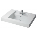 TOTO LW586RCB 檯下式洗手盆 (帶龍頭孔)