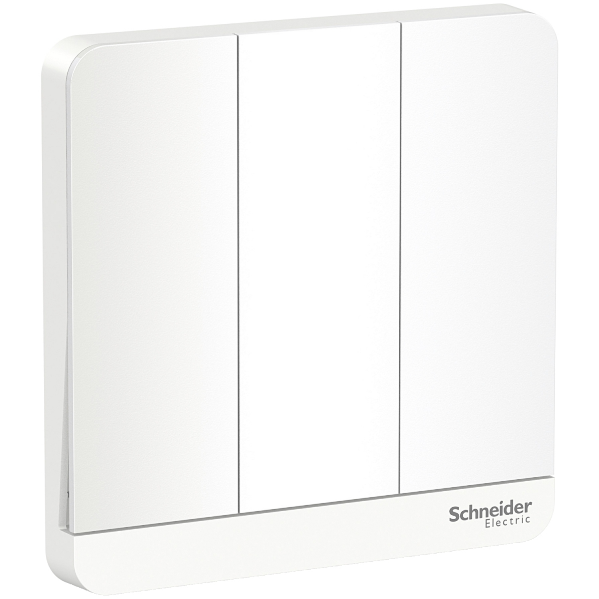 Schneider Electric AvatarOn 16AX 三位雙控開關掣連LED (搪瓷白)