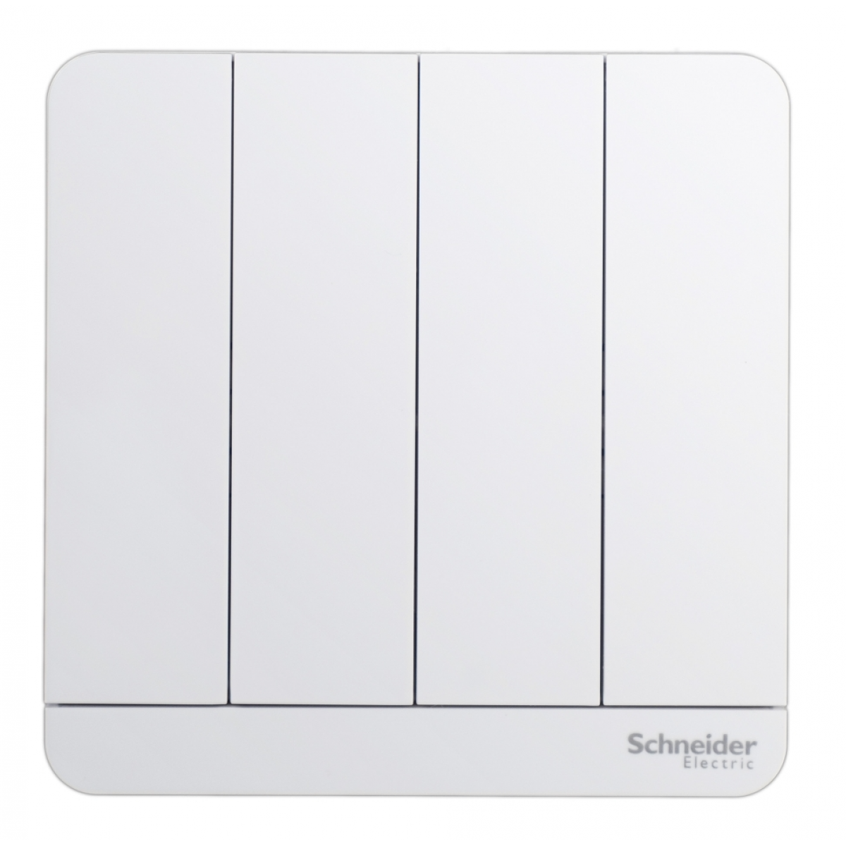 Schneider Electric AvatarOn 16AX 四位雙控開關掣連LED (搪瓷白) Schneider Electric AvatarOn 16AX 四位雙控開關掣連LED (搪瓷白)