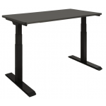 Zenox 1.8米 固定版 文書辦公枱 (黑色) (Z-431807-BLACK)