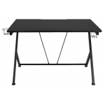 Zenox Ares 116厘米 固定版電競枱 (黑色)