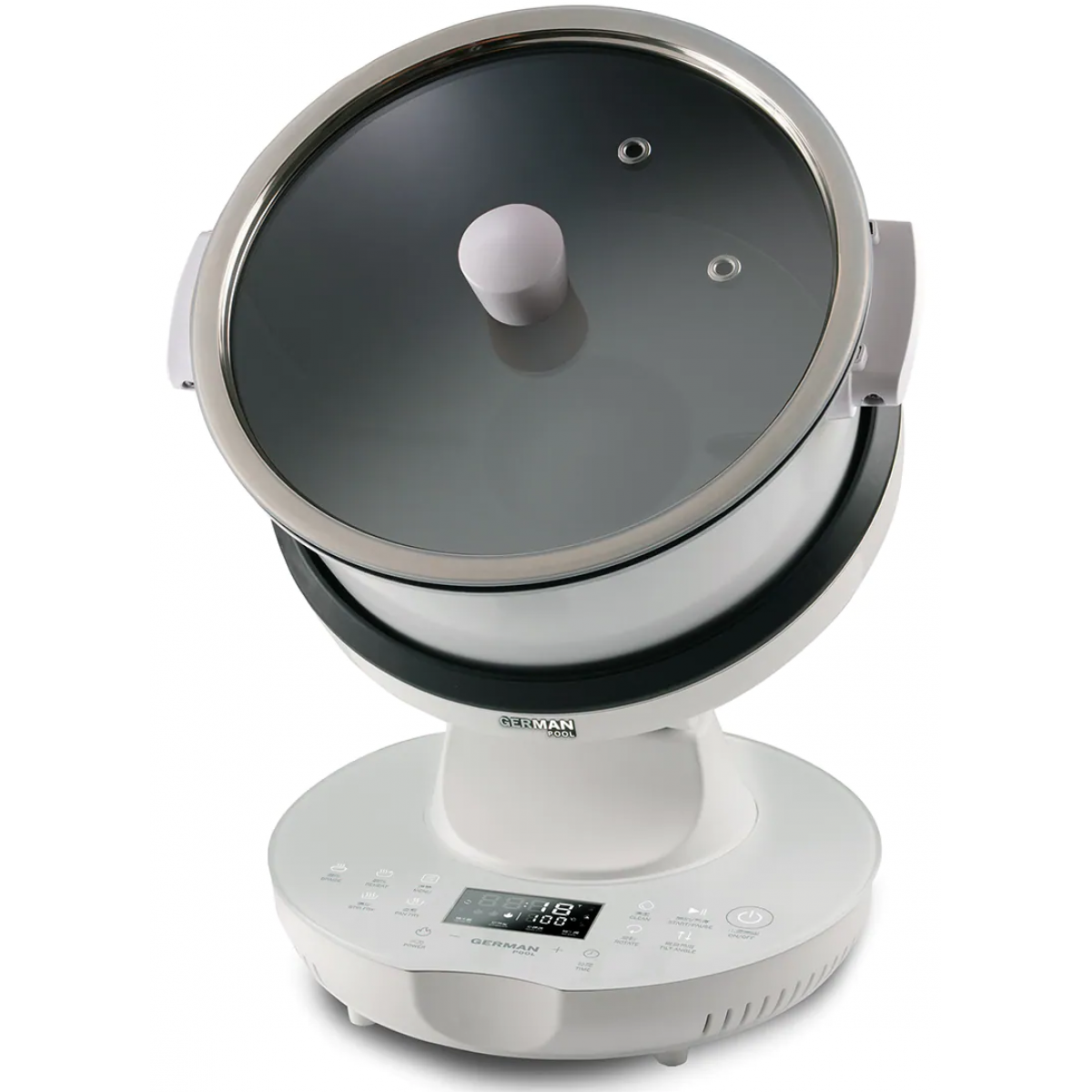 德國寶 ISF-620 2000W 智能IH爆炒皇 | 360°自動旋轉 | 3D立體加熱 | 多功能合一