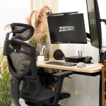 Zenox Nebula 人體工學辦公椅 (黑色)