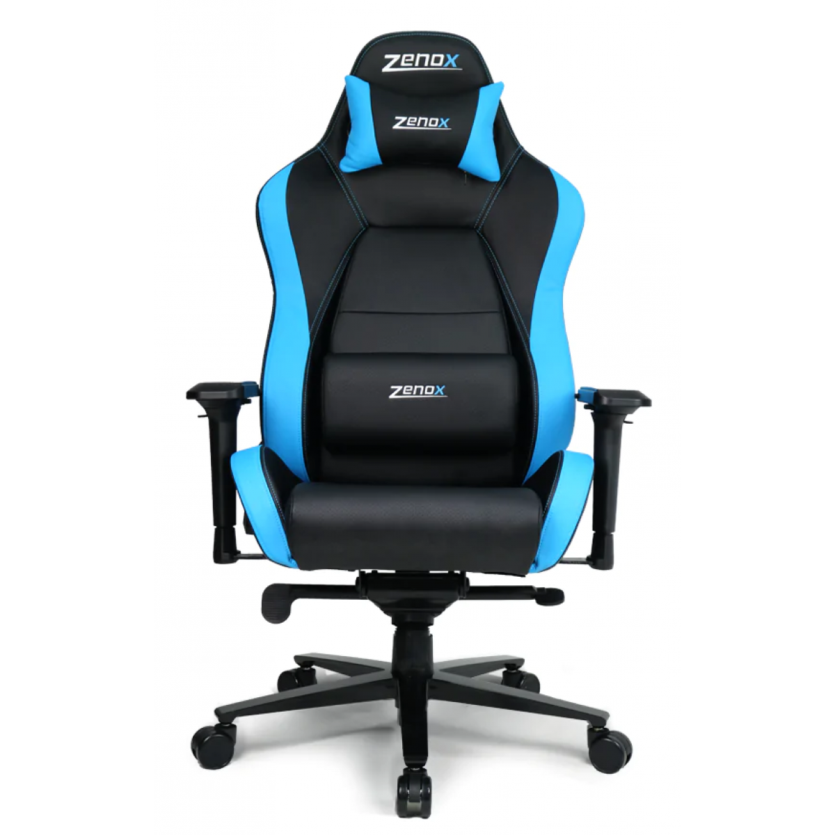 Zenox Jupiter 木星電競椅 (天藍色) (Z-8316-BLU2) - 4D扶手、150°後躺、鋁合金底座