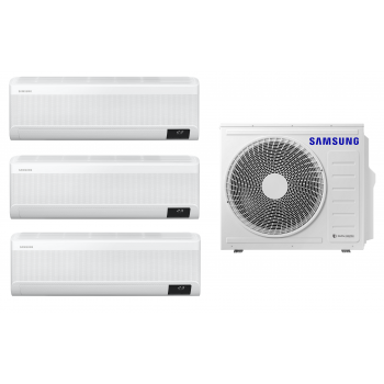 Samsung 三星 1拖3機 3/4匹+3/4匹+3/4匹 變頻冷暖 多聯式掛牆分體式冷氣機 (AJ068TXJ3KH/EA+AJ020+AJ020+AJ020)