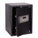 Safewell 500NHK 防盜夾萬 (碳黑) - 電子鎖+鎖匙雙重保險、內置警鐘