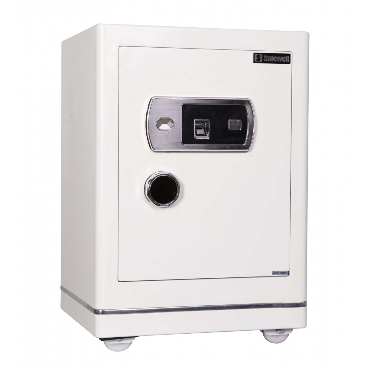 Safewell 530QF-R QF系列 藍牙指紋鎖家用夾萬 (紅色)