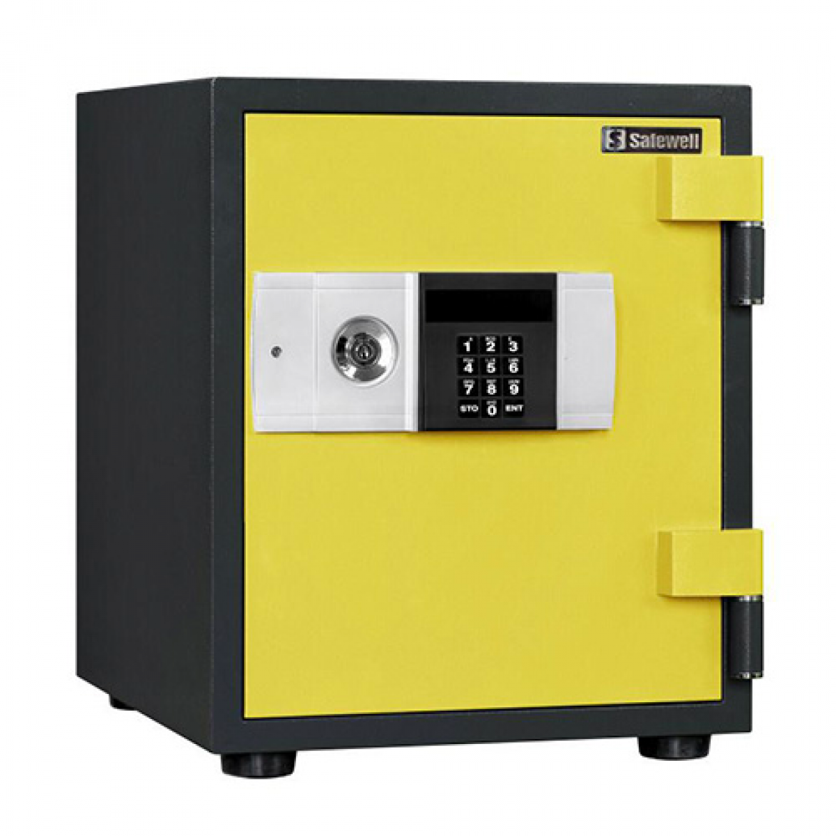 Safewell EB104A-B EB系列 韓國防火夾萬 (電子鎖+鎖匙/藍色)