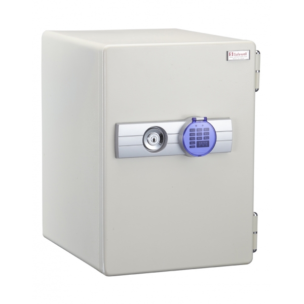 Safewell DS-50EK-PW DS系列 韓國1小時防火夾萬 (電子鎖/珍珠白)