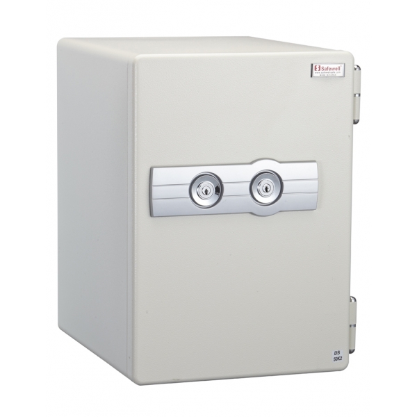 Safewell DS-50K2 DS系列 韓國1小時防火夾萬 (雙鎖匙/珍珠白)