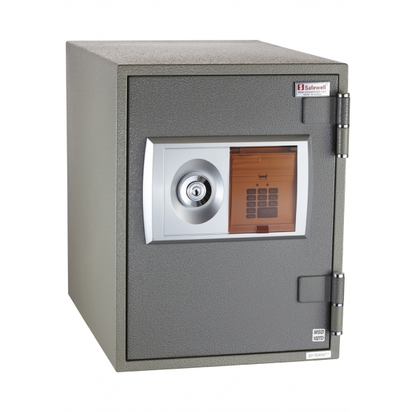 Safewell MSD102TD MSD系列 韓國1小時防火夾萬 (電子鎖/橄欖灰)