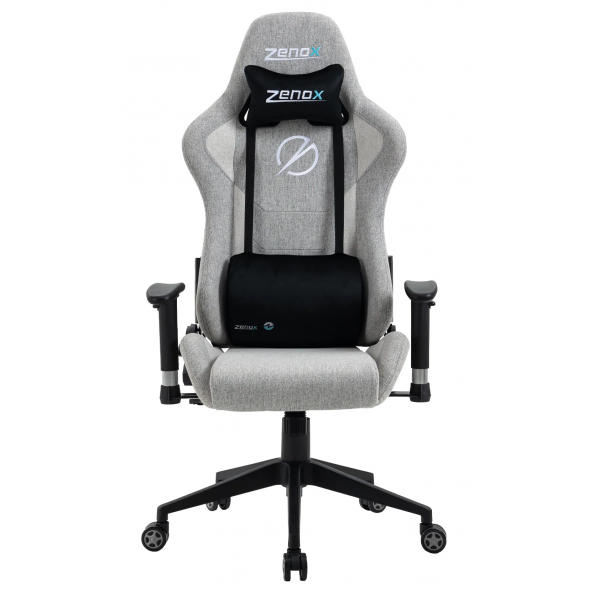 Zenox 水星Mk-2 電競椅 (柔韌布面/淺灰色)