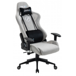 Zenox 水星Mk-2 電競椅 (柔韌布面/淺灰色)