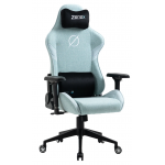 Zenox Saturn Mk-2 電競椅 (布面/湖水綠) - 冷卻凝膠記憶棉枕，180°後躺