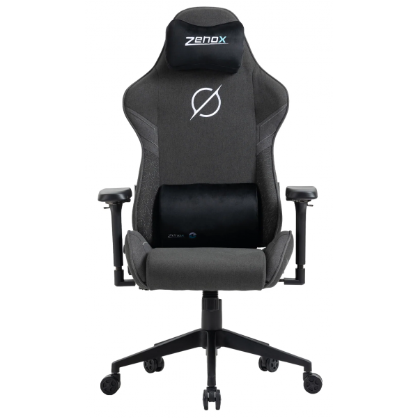 Zenox Saturn Mk-2 電競椅 (布面/碳黑) - 180°傾斜，高密度海綿，TUV認證氣桿