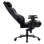 Zenox Jupiter Mk-2 電競椅 (皮面/碳黑) - 穿孔PU皮革，130°後躺，強化合金腳架