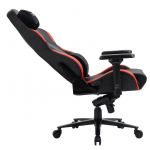 Zenox Jupiter Mk-2 電競椅 (皮面/紅色) - 穿孔PU皮革，130°後躺，強化合金腳架