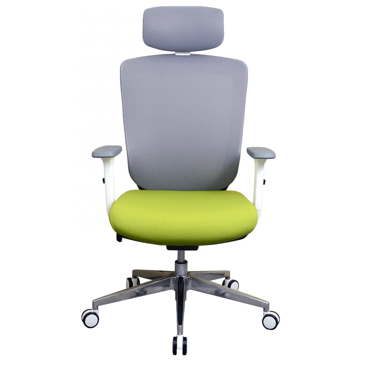 Zenox Zagen 座元辦公椅 (綠色) - 網布軟墊，S形靠背，內置腰部支撐