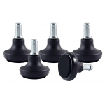 Zenox 固定輪 (5件) - 適用於電競椅，保護地面，賽車遊戲專用