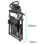 Zenox Plica-X 可收納式摺疊車架 (Z-SR2013) - 兼容多款方向盤，方便儲存