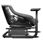 Zenox ProAM 專業賽車架連座位 (Z-SR2045-B) - 兼容多種方向盤，可調座椅位置與角度