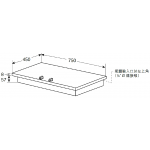 WHIRLPOOL 惠而浦 AGA201BT(TG) 嵌入式雙頭煤氣煮食爐