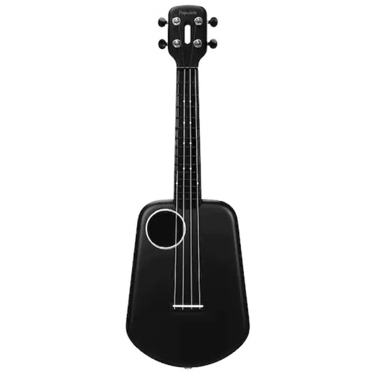 PopuMusic Populele 2 碳纖維智能烏克麗麗 (黑色) - 56顆LED燈，APP學習
