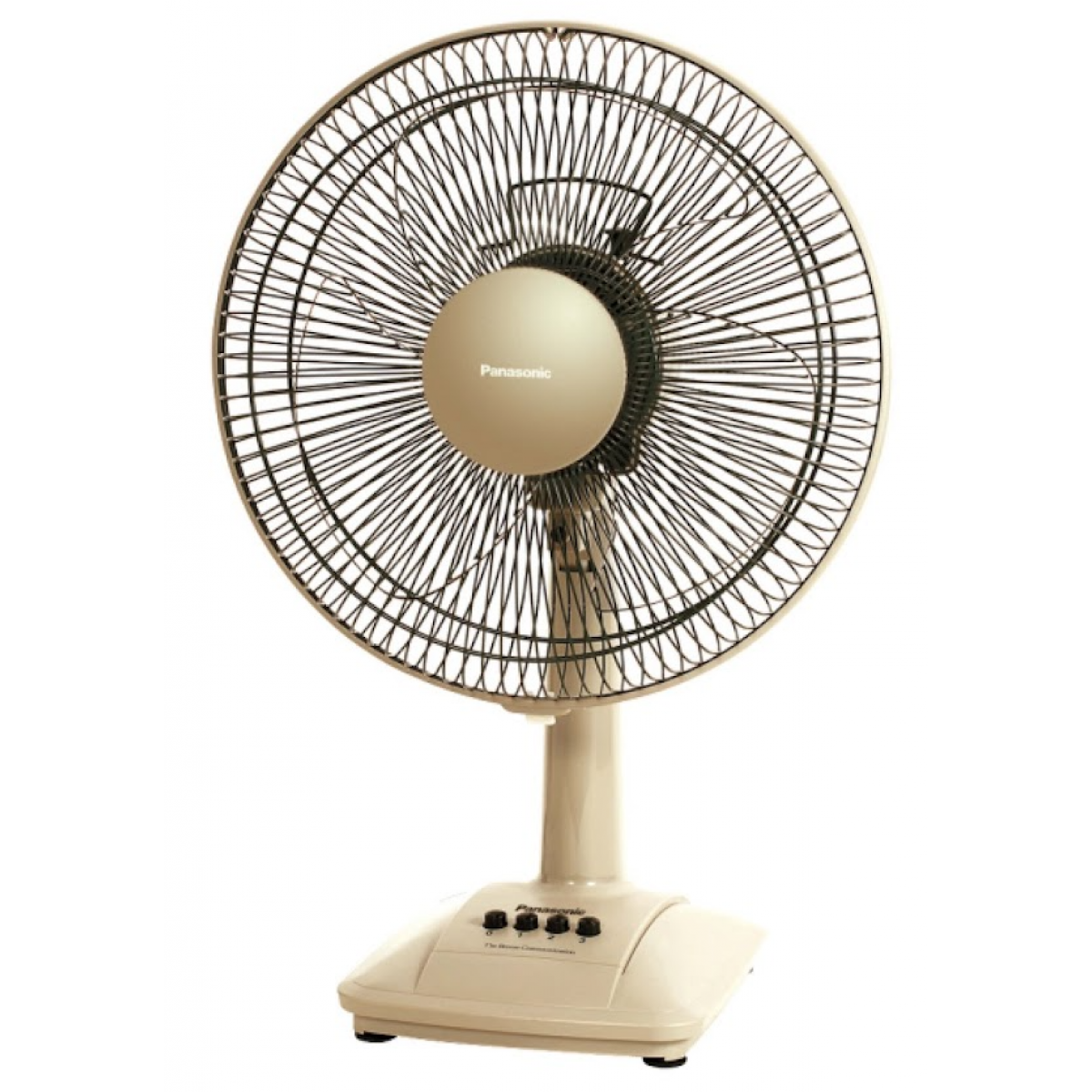 Panasonic 樂聲 F-401CH-BG 16吋 座檯風扇 (杏色) - 穩定送風，節能省電