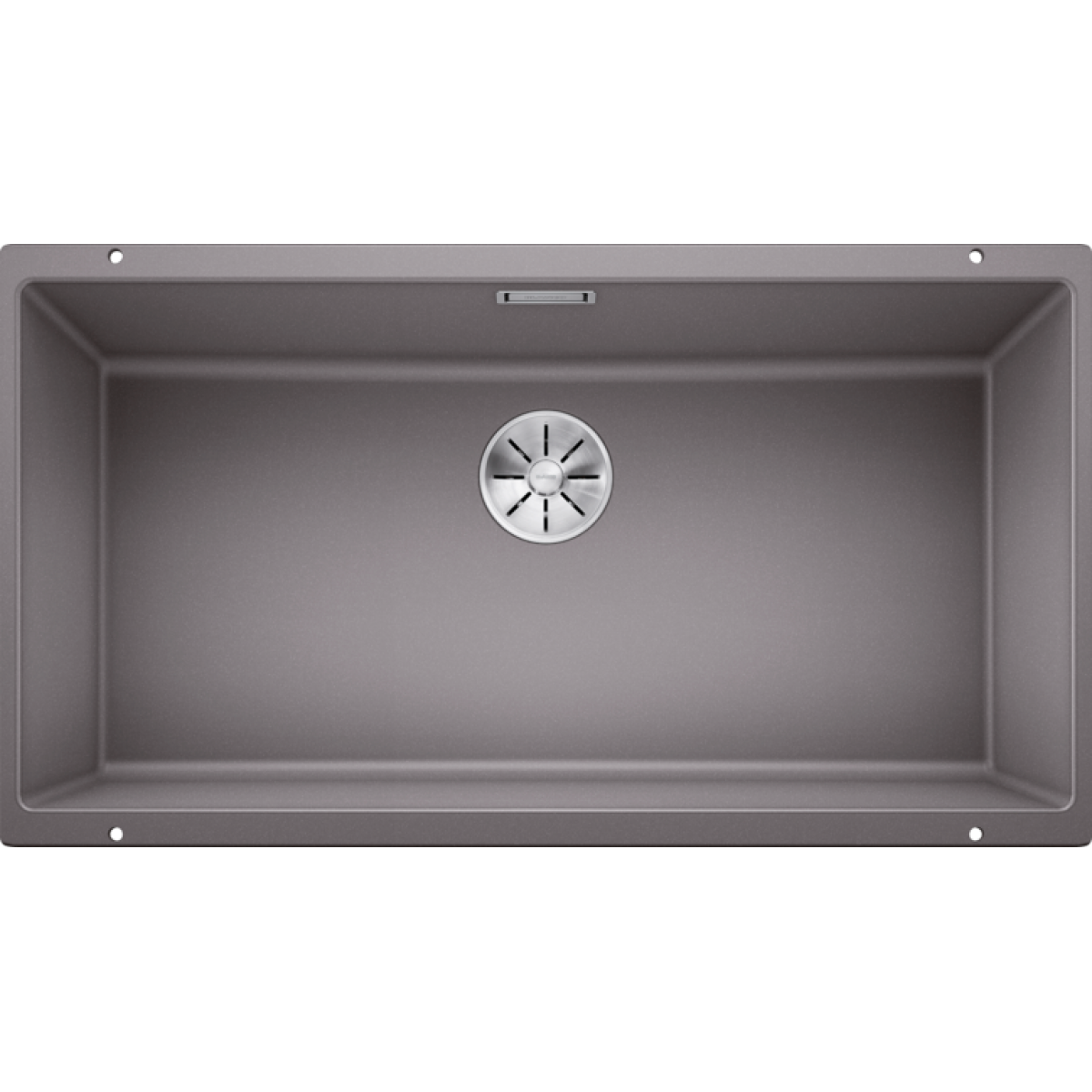 Blanco 523143 SUBLINE 800-U 83厘米 花崗岩廚用昇盤 (鋁金屬色)