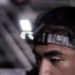 Lumena X3 多功能頭燈/帽燈 (米白色)