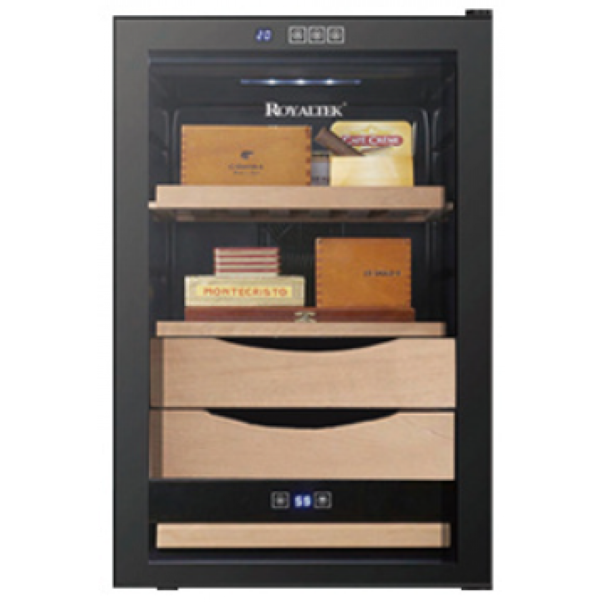 ROYALTEK RT65LA 恆溫恆濕雪茄櫃 (350支) - 西班牙雪松木，專業級陳化