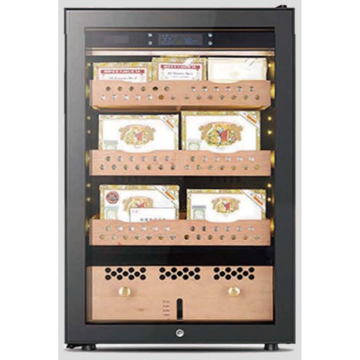 ROYALTEK RT528LA 600支恆溫恆濕雪茄櫃 壓縮機制冷