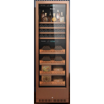 Royaltek RT168B-BLK Sigature系列 恆溫恆濕雪茄紅酒櫃 (600支+24-36支) (黑色)