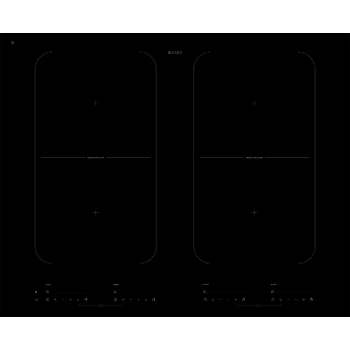 Asko HI655G 嵌入式電磁爐 - 52厘米,四頭,12級功率,6個自動程式 Asko HI655G 嵌入式電磁爐 - 52厘米,四頭,12級功率,6個自動程式
