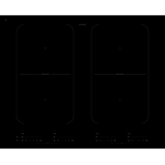 Asko HI655G 52厘米 嵌入式四頭電磁爐