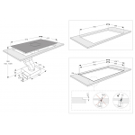 Asko HIHM934M 嵌入式電磁爐連抽油煙機 - 87厘米，540m³/h排風量，雙過濾系統