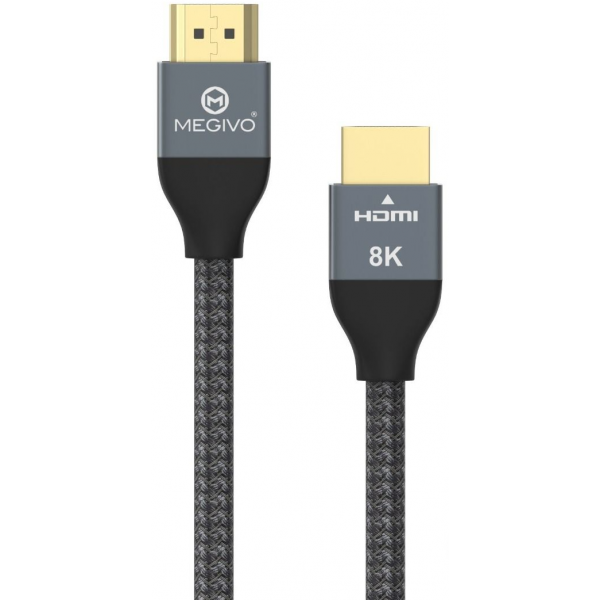 Megivo MH-820 8K HDMI 2.1線 - 2.0米，48Gbps頻寬，支援8K/4K超高清