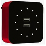 FAMO STUB-G1 USB插座 (黑色面板) (時光款) (可個別訂製)