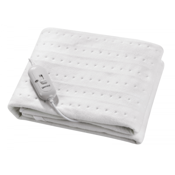 Gemini GEB12W2 單人電熱暖墊 - 150x80厘米，3段熱力，可機洗