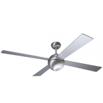 Modern Fan Co Ball 52吋 天花吊扇 (鋁銀色+鋁銀色扇葉) - Ron Rezek設計，夏冬模式