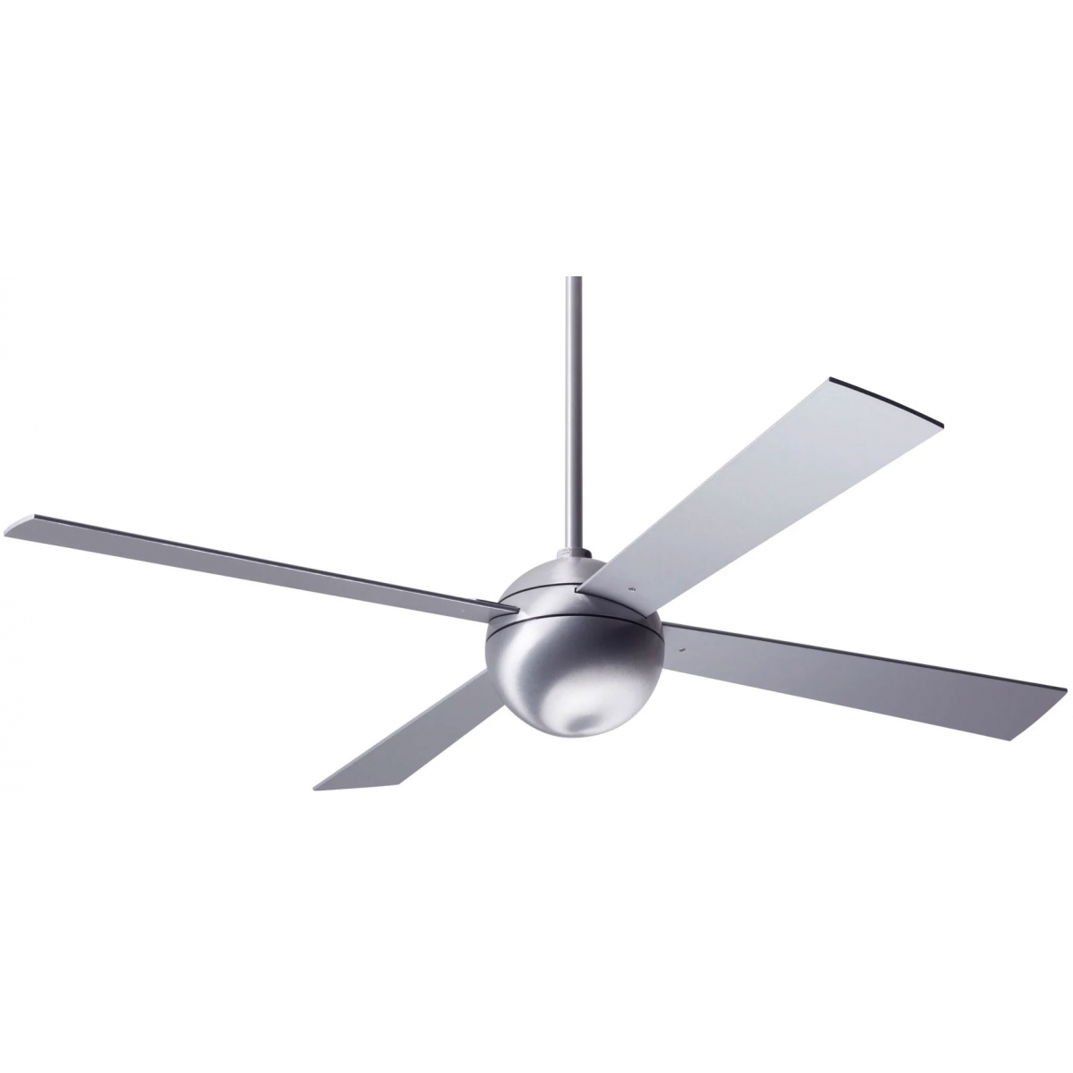 Modern Fan Co Ball 52吋 天花吊扇 (鋁銀色+鋁銀色扇葉) - Ron Rezek設計，夏冬模式